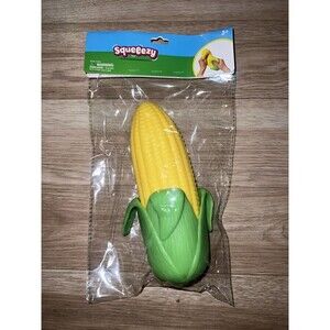 Sunny Day Squeezy Corn, Squeeze Toy Stress Reliever Yellow/Green , BRAND NEW